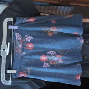 Toad & co floral skort